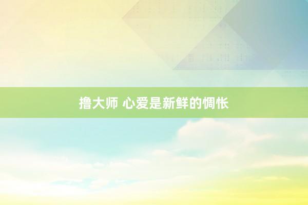 撸大师 心爱是新鲜的惆怅